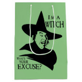 De wizard OZ™ | Ik ben een heks Medium Cadeauzakje (Achterkant)