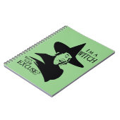 De wizard OZ™ | Ik ben een heks Notitieboek (Linkerzijde)