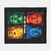 De wizard OZ™ | Laten we de weg bewandelen Fleece Deken (Voorkant (Horizontaal))