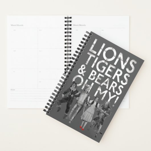 De wizard OZ™ | Liontijgers en Beren Oh mijn! Planner (Display)