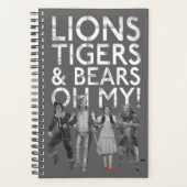 De wizard OZ™ | Liontijgers en Beren Oh mijn! Planner (Voorkant)