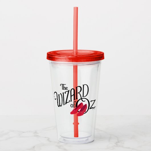 De wizard OZ™ Logo Acryl Drinkbeker (Voorkant)