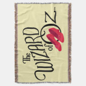 De wizard OZ™ Logo Deken (Voorkant Verticaal)
