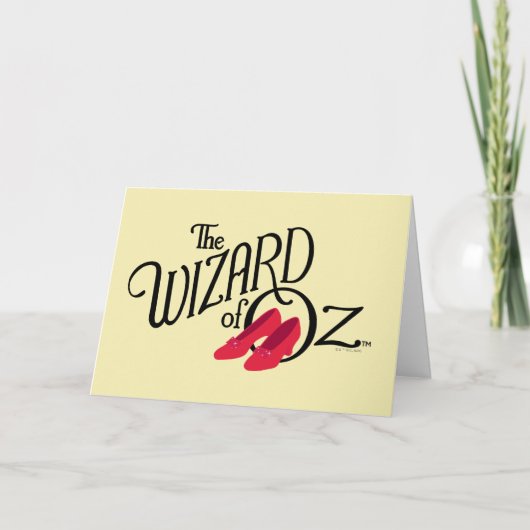 De wizard OZ™ Logo Kaart (Voorkant)