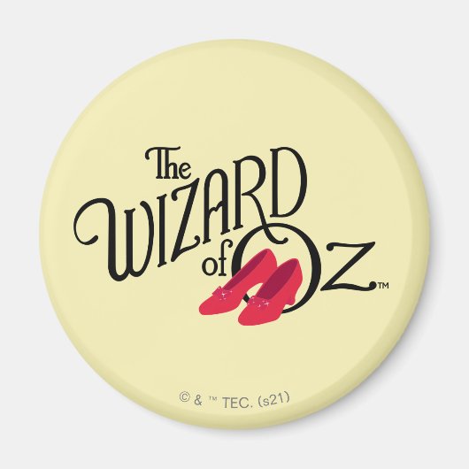 De wizard OZ™ Logo Magneet (Voorkant)