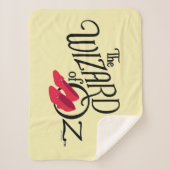 De wizard OZ™ Logo Sherpa Deken (Voorkant)