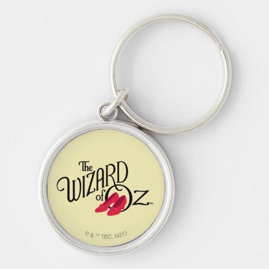 De wizard OZ™ Logo Sleutelhanger (Voorkant)