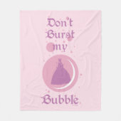 De wizard OZ™ | Mijn bubbeltje niet verbranden Fleece Deken (Voorkant)