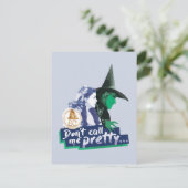 De wizard OZ™ | Noem me niet Briefkaart (Staand voorkant)