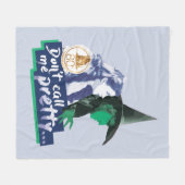 De wizard OZ™ | Noem me niet  Fleece Deken (Voorkant (Horizontaal))