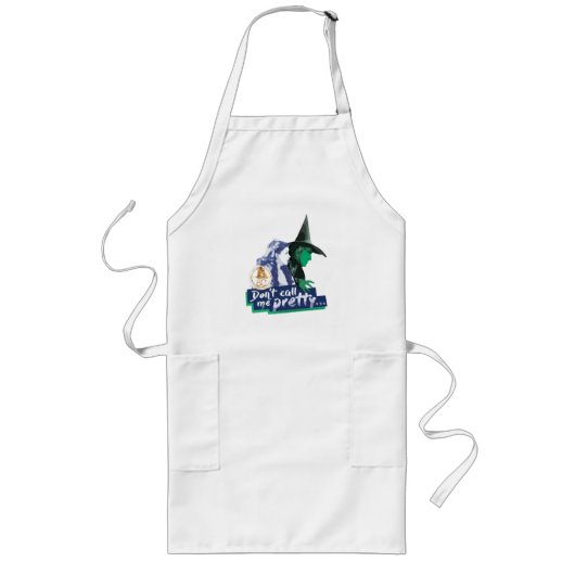 De wizard OZ™ | Noem me niet  Lang Schort (Voorkant)