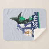 De wizard OZ™ | Noem me niet  Sherpa Deken (Voorkant (horizontaal))