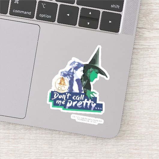 De wizard OZ™ | Noem me niet  Sticker (Detail)