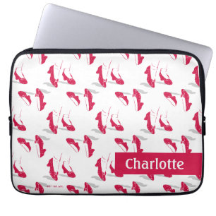 De wizard OZ™   Ruby Slippers™-patroon Laptop Sleeve