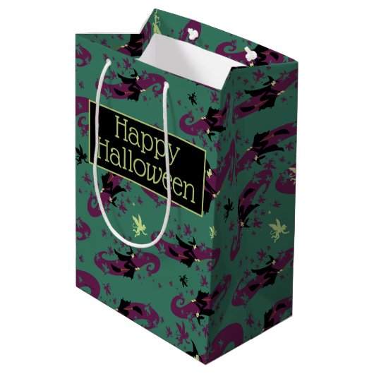 De wizard OZ™ | Slecht Witch™ Patroon Medium Cadeauzakje (Achterkant Gekanteld)