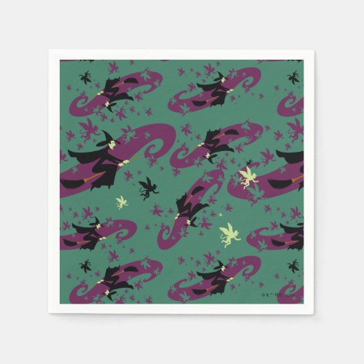 De wizard OZ™ | Slecht Witch™ Patroon Servet (Voorkant)