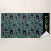 De wizard OZ™ | Slecht Witch™ Patroon Strandlaken (Voorkant)