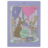 De wizard OZ™ | Sporenschotel Klembord (Achterkant)