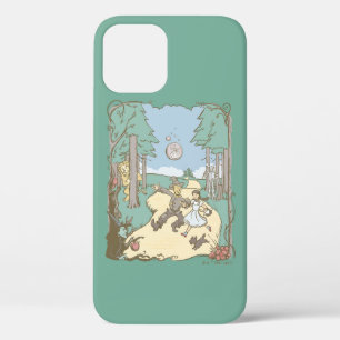 De wizard OZ™   Storybook Yellow Brick Road iPhone 12 Hoesje