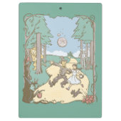 De wizard OZ™ | Storybook Yellow Brick Road Klembord (Achterkant)