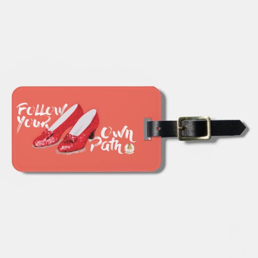 De wizard OZ™ | Volg uw eigen pad Bagagelabel (Voorkant horizontaal)