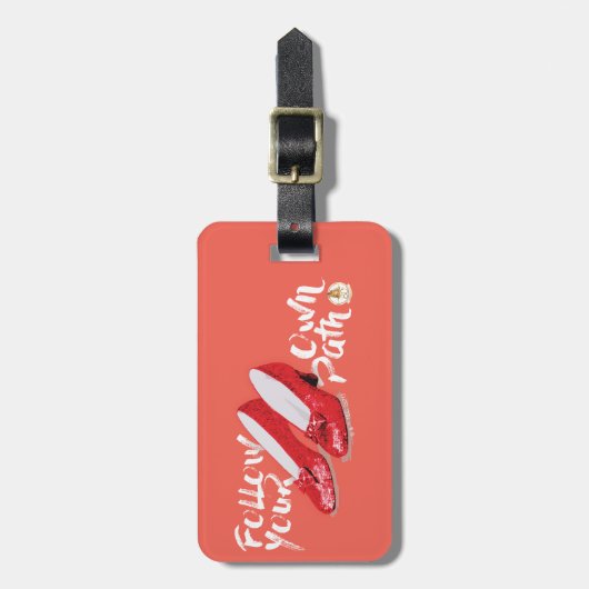 De wizard OZ™ | Volg uw eigen pad Bagagelabel (Voorkant verticaal)