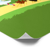 De wizard OZ™ | Welkom Baby shower Poster (Hoek)