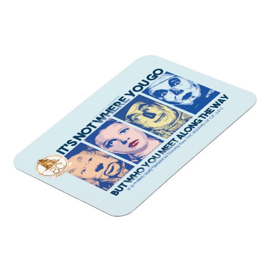 De wizard OZ™ | Wie u onderweg tegenkomt Magneet (Linkerzijde)