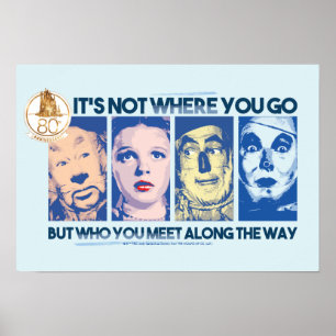 De wizard OZ™   Wie u onderweg tegenkomt Poster