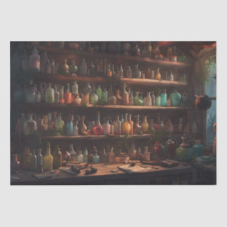 De Wizards Apothecary | Digitale kunst Tissuepapier