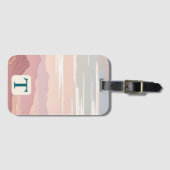 De woestijn bagagelabel (Voorkant (horizontaal))