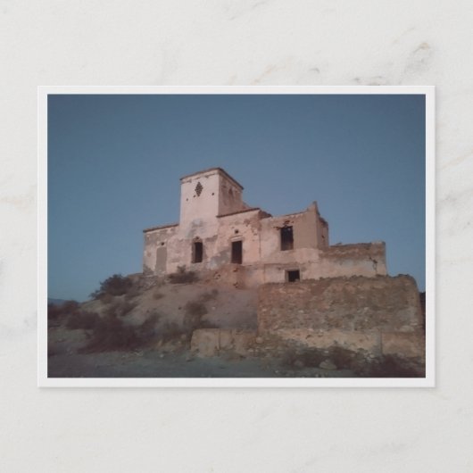 De woestijn van Tabernas (Spanje) Briefkaart (Voorkant)