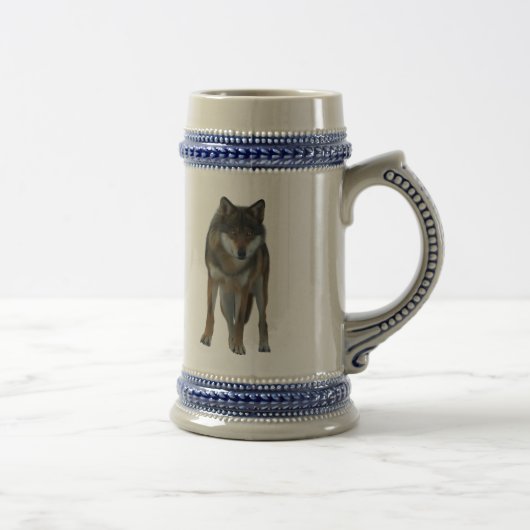 De Wolf Beer Stein Bierpul (Rechts)