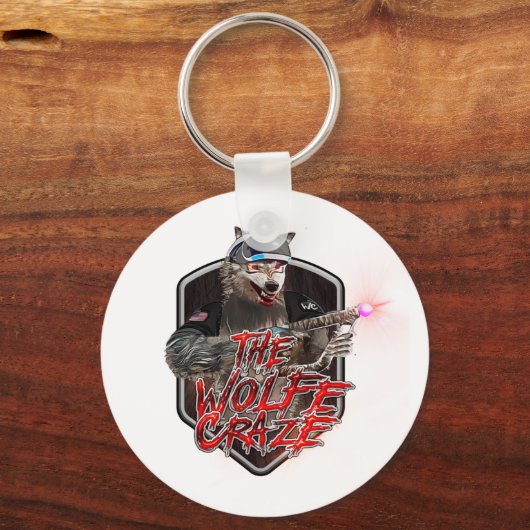 De Wolf Craze Sleutelhanger (Voorkant)