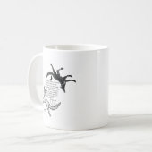 De wolf die voedt koffiemok (Voorkant links)