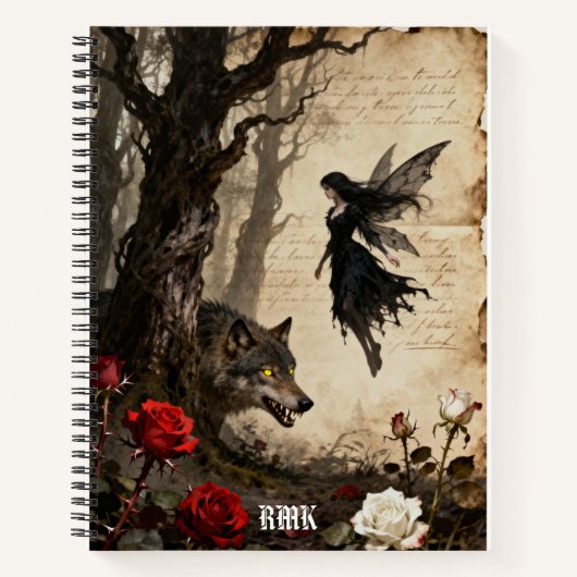 De Wolf en de Fee Notitieboek (Voorkant)