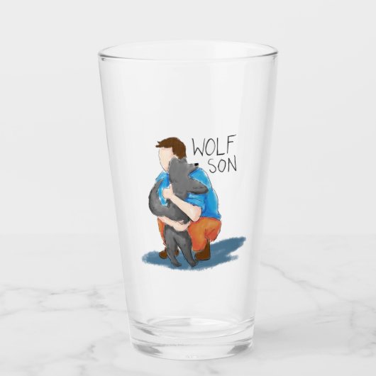 De Wolf Son Glas (Voorkant)
