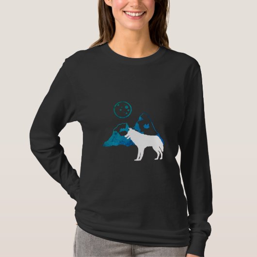 De wolf t-shirt (Voorkant)