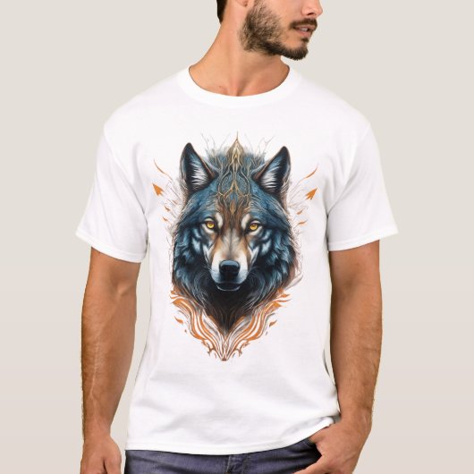 De wolf t-shirt (Voorkant)