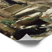 De Wolf van Gubbio, 1877 Poster (Hoek)