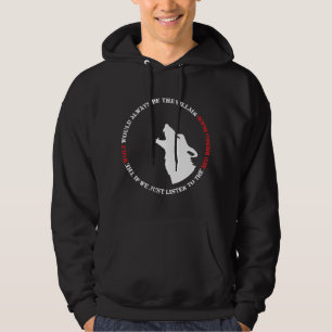 De wolf zou altijd de schurk zijn hoodie