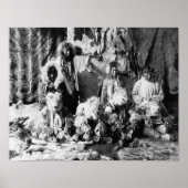 De Wolfdans van de Kaviagamutes Poster (Voorkant)