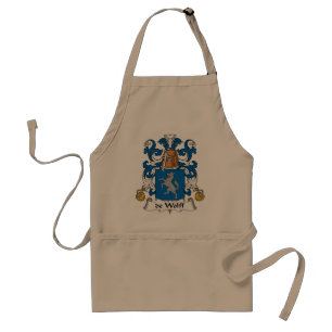 de Wolff Family Crest Standaard Schort