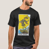 De wolTarot-kaart bedekt Beliefs Divination Magi T-shirt (Voorkant)