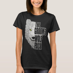 De Wolvenroedelijn van de Bruidegom! Afscheidscere T-shirt