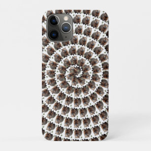 De Wombat Whirl: Een spiraal van verwondering, iPhone 11 Pro Hoesje