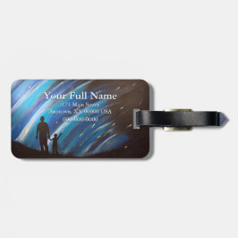 De Wonder van het  Bagagelabel van de Fatherhood