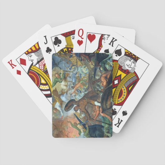 De wonderbaarlijke interventie van SS Peter en Pau Speelkaarten (Achterkant)