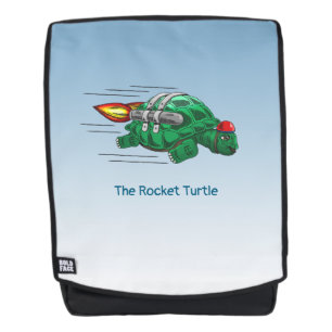 De wonderbaarlijke raket schildpad's jetpackrit rugtassen