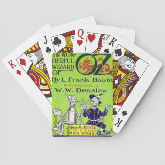 De wonderbaarlijke tovenaar van Oz-speelkaarten Pokerkaarten